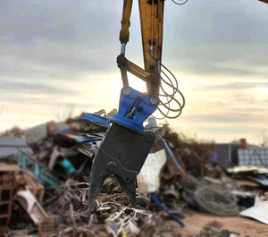 Attachement hydraulique d'excavatrice de démolition de cisaillement de ferraille de <span class=keywords><strong>voiture</strong></span> robuste avec cisaillement rotatif de démolition de pompe - Product Image 4