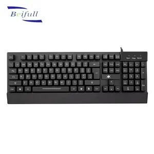 High Quality Office use USB wired computer keyboards made in Shenzhen China