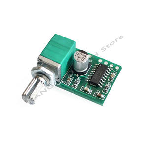 Mini Placa Amplificadora de Potencia Digital de 5V con Potenciómetro de Conmutación, Puede Ser Alimentada por USB, Buen Sonido, PAM8403 - Product Image 1
