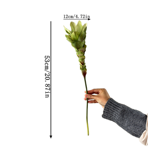 Flores de Jengibre Artificiales de Tacto Real para Decoración de Fondo de Escenario de Boda - Product Image 3