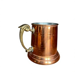 Taza de Cerveza de Cobre Polaco para Viaje con Asa de Latón y Mosquetón, Mantiene las Bebidas Calientes/Frías de 6 a 12 Horas, Apta para Lavavajillas y Microondas, Personalizable - Product Image 5
