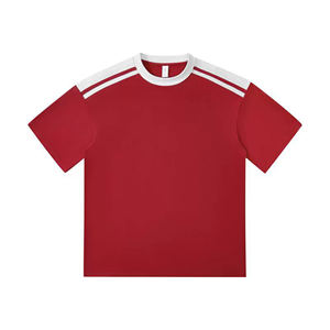 Camiseta americana de 100% algodón-Heavyweight 240gsm Vintage Colorblock Oversized Fit - Product Image 1