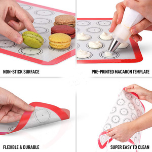 <span class=keywords><strong>Tapis</strong></span> <span class=keywords><strong>de</strong></span> <span class=keywords><strong>cuisson</strong></span> en <span class=keywords><strong>silicone</strong></span> antiadhésif pour <span class=keywords><strong>macarons</strong></span>, ensemble <span class=keywords><strong>de</strong></span> <span class=keywords><strong>tapis</strong></span> <span class=keywords><strong>de</strong></span> pâtisserie pour la cuisine domestique, fournisseur d'or - Product Image 5