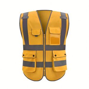 Chaqueta de Seguridad Personalizada, Ropa de Trabajo Reflectante, Chaleco de Alta Visibilidad, Prendas de Seguridad - Product Image 3