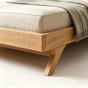 Modern Bedroom Solid Wood <b>Platform</b> Soft <b>Bed</b> <b>Frame</b> Hand Eco-Friendly Comfortable - Product Image 4