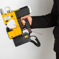 Sac de riz portatif, Machine à coudre supérieure et en fond, alimentation du pied, grande vitesse, modèle mis à niveau, simple aiguille, surjeteuse ménagère