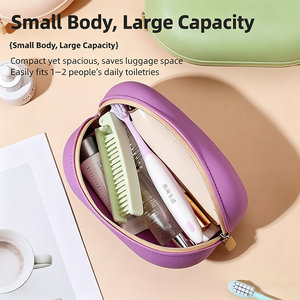 Sac de Rangement pour Pinceaux de Maquillage en Silicone, Imperméable, Facile à Nettoyer, de Bonne Qualité, Coloré, OEM, pour Voyage et Extérieur – Offre Spéciale - Product Image 4