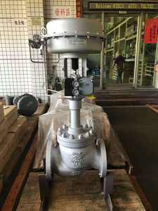 Katup Pengatur Pneumatik Baja Tahan Karat Industri dengan Positioner Fisher Masoneilan Samson Flowserve untuk Sistem Otomasi - Product Image 2