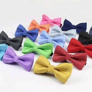 Cổ điển đầy màu sắc Polka Dot <span class=keywords><strong>BOW</strong></span> TIE cho trẻ em trai cổ điển TUXEDO Wedding Tie làm bằng <span class=keywords><strong>polyester</strong></span> - Product Image 2