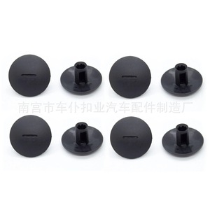 Smooth Sailing V61 Nylon Black <b>Car</b> Fasteners For Fender And Carpet Auto <b>Clips</b> Universal Fit - Product Image 2