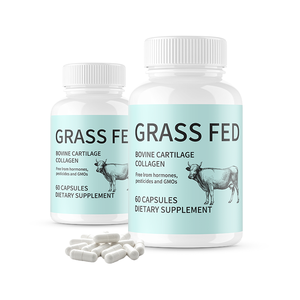 Bovine Collagen Powder Grass Fed Bovine Cartilage Collagen <strong>Capsules</strong> - Product Image 1