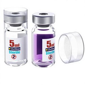 2ml 3ml 5ml 8ml 10ml 20ml Clear Sterile Crimp Glass Vials for Freeze-Dried Powder and Liquid Packaging - Product Image 1