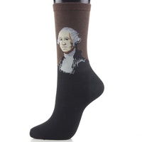 Robe en coton médiéval pour hommes, chaussettes en coton, célèbre imprimée à 360 degrés, peinture artistique, vente en gros
