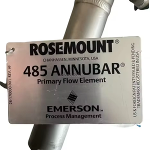 100% nuevo Emerson 485 Annubar elemento primario Sensor en forma de T transmisor de presión 316 Acero inoxidable bajo permanente - Product Image 1