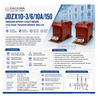 Transformateur de tension 12 kV JDZX10-12A JDZX10-12B pour la mesure de tension en poste de transformation, idéal pour le choix de projets industriels