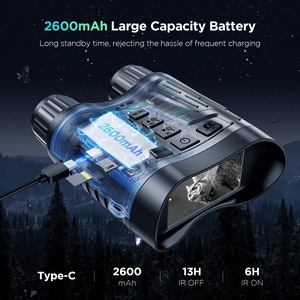 Jumelles numériques à vision nocturne 4K HD très vendues pour <span class=keywords><strong>la</strong></span> pêche nocturne, <span class=keywords><strong>la</strong></span> <span class=keywords><strong>patrouille</strong></span>, l'observation des oiseaux, les fournitures de plein air - Product Image 6