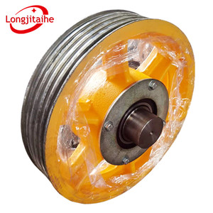 Polea Deflectora de Elevador, Polea de Retorno, Rueda de Cable de Acero, Contrapeso, MCA HGP <span class=keywords><strong>HGE</strong></span> para Piezas de Elevador Hitac* Guangri - Product Image 1