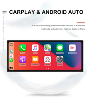Écran de tableau de bord Android 12,3 pouces Carplay Navigation GPS avec WIFI USB pour BMW I3 I01 2014-2017 Lecteur multimédia de voiture