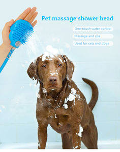 Cepillo de Ducha y Masaje 2 en 1 para Mascotas - Herramienta Multifuncional para Baño de Perros para una Limpieza Eficiente, Precio de Fábrica al por Mayor - Product Image 1