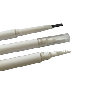 Crayon à sourcils rose, blanc et noir, imperméable, marque privée, automatique, personnalisé, avec brosse intégrée - Product Image 5