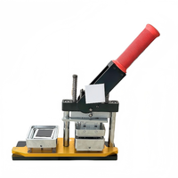 Ventes chaudes, kit de fabrication d'aimants de réfrigérateur rectangulaires de 50*50 mm avec machine à fabriquer des aimants de réfrigérateur, coupe-papier, matériaux pour aimants de réfrigérateur