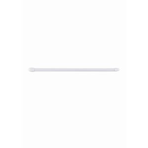 BARRE PLATE BLANCHE 80-145CM 2 PIÈCES - Product Image 1