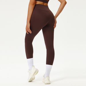 <span class=keywords><strong>Pantaloni</strong></span> da Yoga con Logo personalizzato all'ingrosso Leggings da palestra Sport da Fitness da <span class=keywords><strong>donna</strong></span> collant pancia per - Product Image 4