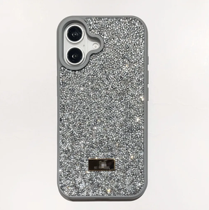 เคสโทรศัพท์มือถือสีทองสไตล์ทะเลทรายสำหรับ iPhone 16 15 14 PRO MAX ฝาครอบเพชรสำหรับ iPhone 13 12 11 - Product Image 5