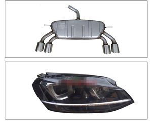 Kit Carrozzeria per Volkswagen VW Golf <span class=keywords><strong>7</strong></span> <span class=keywords><strong>7</strong></span>.5R 2010-2024, Paraurti Anteriore e Posteriore Stile R20, Aggiornamento per Golf <span class=keywords><strong>7</strong></span> <span class=keywords><strong>7</strong></span>.5R - Product Image 4