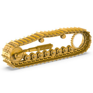 Parti del carrello del rullo della pista del collegamento di pista del pignone dell'escavatore resistente - Product Image 4