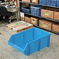 Bac de plateau de caisse de stockage en plastique coloré solide en HDPE couleur personnalisée pour les fruits légumes fourre-tout organisation efficace boîte solide