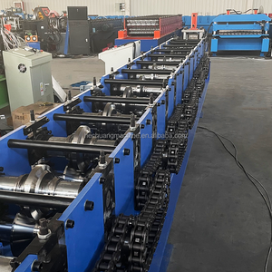 Hoge Kwaliteit Automatische Stalen Profiel Gording Rolvormen <span class=keywords><strong>Machine</strong></span> <span class=keywords><strong>C</strong></span> U Kanaal Metalen Furring Voor Tegels Maken Machines - Product Image 5