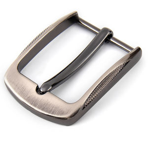 Hebilla de aleación hecha en fábrica con cinturón de cuero Pu hebilla asequible de alta calidad - Product Image 4