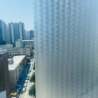 Statisch haftende, mattierte Fensterfolie ohne Kleber, Sichtschutz, Wärmedämmung, UV-Block, Glasaufkleber für Badezimmer, Küche, Heimdekoration