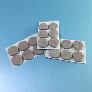 Furniture Felt <b>Pad</b> Nonwoven Self-adhesive 30mm Round Floor Protection For <b>Chair</b> Table Legs - Product Image 2
