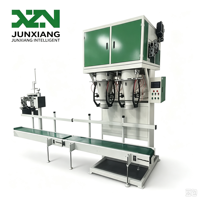 Máquina de Envasado de Gránulos Semiautomática de Doble Tolva de 10-50 KG para Alimentos, Productos Químicos y Granos