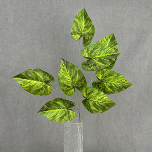 L'oeillet direct d'usine de haute qualité laisse une feuille artificielle pour la décoration - Product Image 2