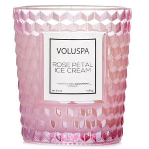 VOLUSPA - Vela Clásica con Aroma a Helado de Pétalos de Rosa - Product Image 2