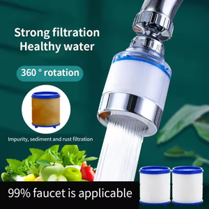 <span class=keywords><strong>Rubinetto</strong></span> a rotazione libera <span class=keywords><strong>filtro</strong></span> acqua Booster Splash resistente doccia PP cotone <span class=keywords><strong>filtro</strong></span> cucina <span class=keywords><strong>rubinetto</strong></span> - Product Image 4