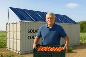 Contenedor Frigorífico Solar Versátil de 20 pies, Cámara Frigorífica y de Congelación Rápida para la Venta de Verduras, Frutas y Carne - Product Image 2