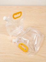 Pochette souple verticale en PE de qualité alimentaire avec bec verseur pour eau, jus, lait et huile d'olive, personnalisable avec logo, recyclable