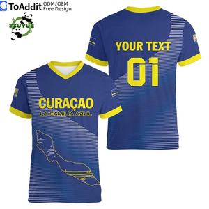 Футбольная форма высокого качества для Кубка мира 2526, Курасо, футболки, комплекты, майки, Leandro Bacuna - Product Image 1