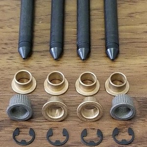 Chevrolet Door <b>Hinge</b> <b>Pin</b> And Bushing Repair Kit A00031 Carbon Steel Easy Installation - Product Image 1
