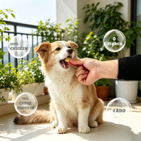 Friandises lyophilisées en gros pour chiens, aliments secs pour animaux de compagnie toutes phases, friandises lyophilisées au poulet pour chiens