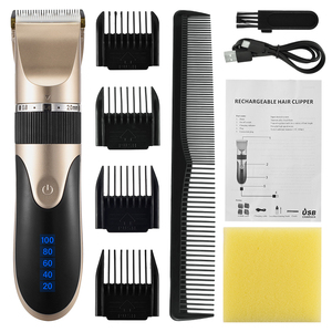 Tête chauve rechargeable pour hommes, têtes de rasoir électrique, <span class=keywords><strong>tondeuse</strong></span> à barbe, nez et oreilles/ - Product Image 2