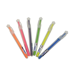 Marcador de grafiti con punta de cincel de 6 colores de alta calidad, marcador de tinta fluorescente a base de agua, marcador resaltador sin sangrado - Product Image 4