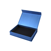 Boîte cadeau magnétique pliable personnalisée fermeture en ruban boîtes en papier doublées en aluminium pour emballage d'expédition de parfum nouvel ensemble cadeau personnalisé