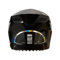 Casque de moto intégral certifié ZOOMLON ECE2206, double visière, ABS, protection de conduite sûre, personnalisable, livraison rapide