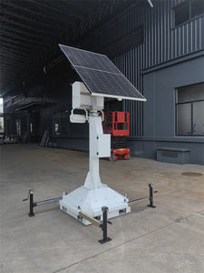 Năng lượng mặt trời không dây di động giám sát Hệ thống tháp cho bãi đậu xe ngoài trời an ninh CCTV Loại sản phẩm - Product Image 4