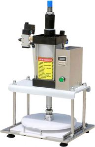 Machine à rouler la pâte à pizza automatique en acier inoxydable personnalisable 220V - Haute capacité de 500 à 800 pièces/heure pour usage domestique et en restaurant - Product Image 2